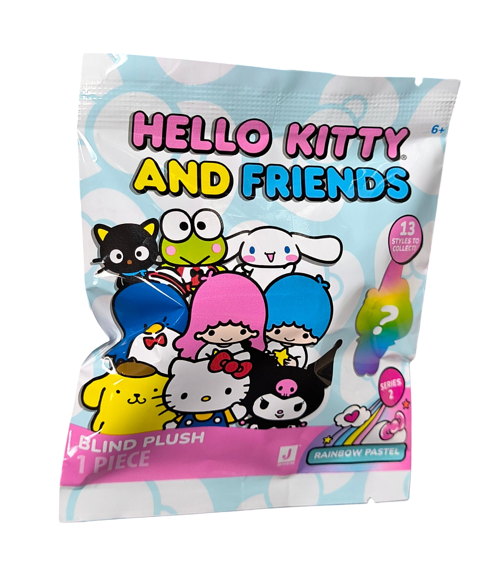 Hello Kitty & Friends Rainbow Pastel Series 2 Blind Bag Plush