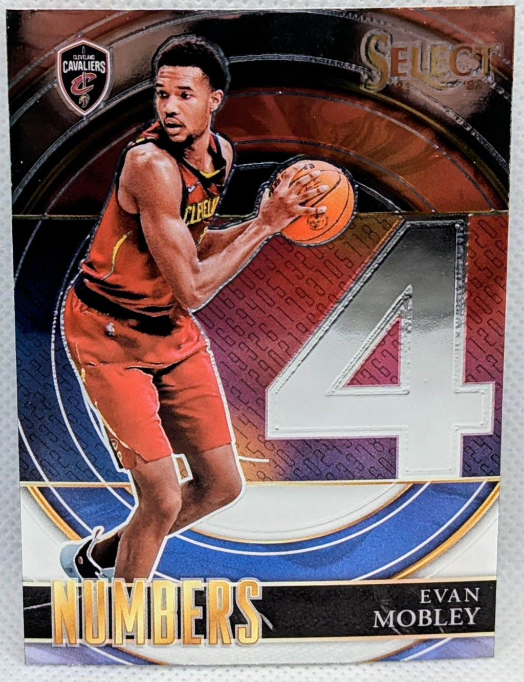 2021-22 Panini Select Evan Mobley RC Rookie Numbers #32 Cleveland Cavaliers