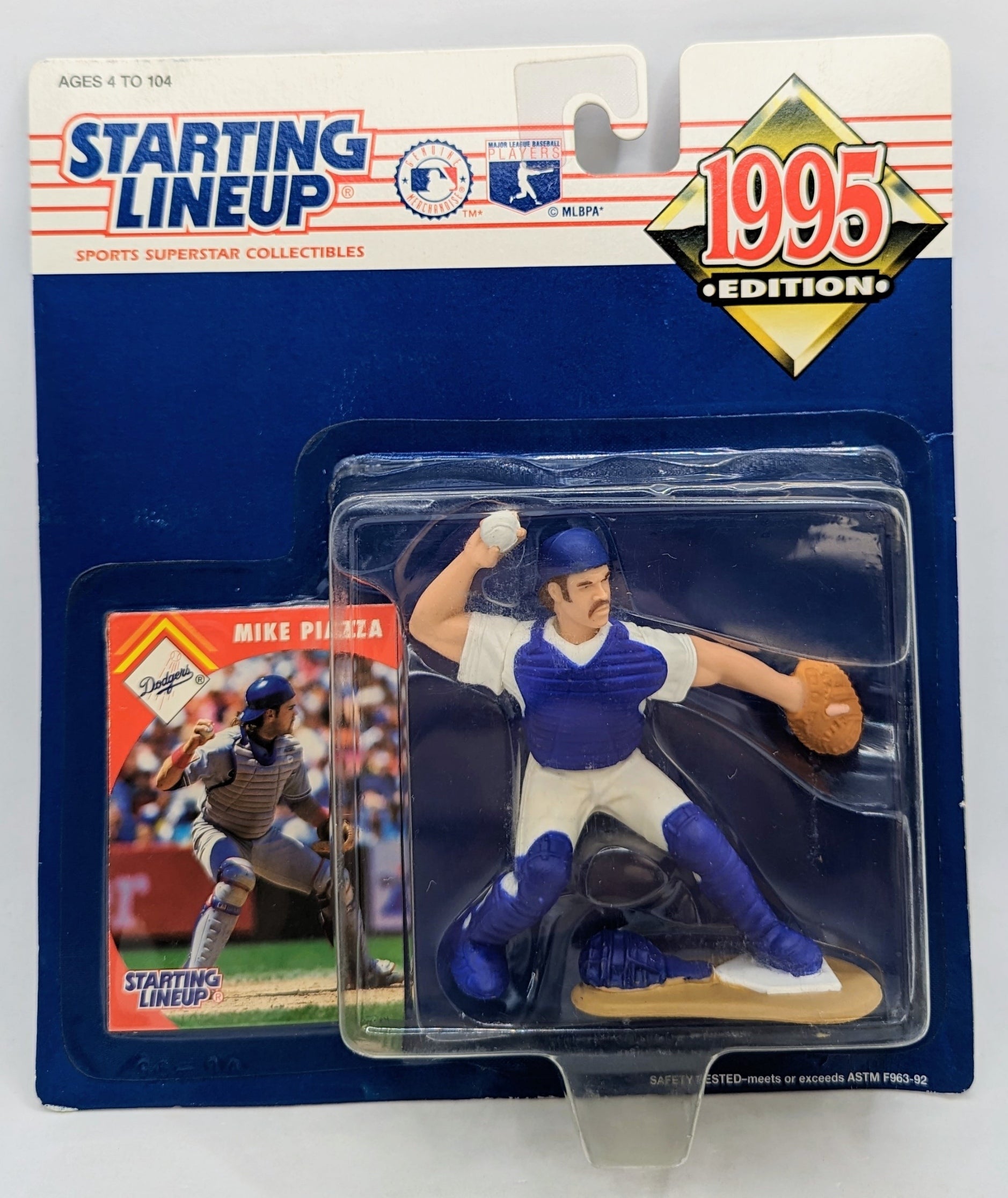 1995 Kenner Starting Lineup Mike Piazza LA Dodgers Baseball Figure