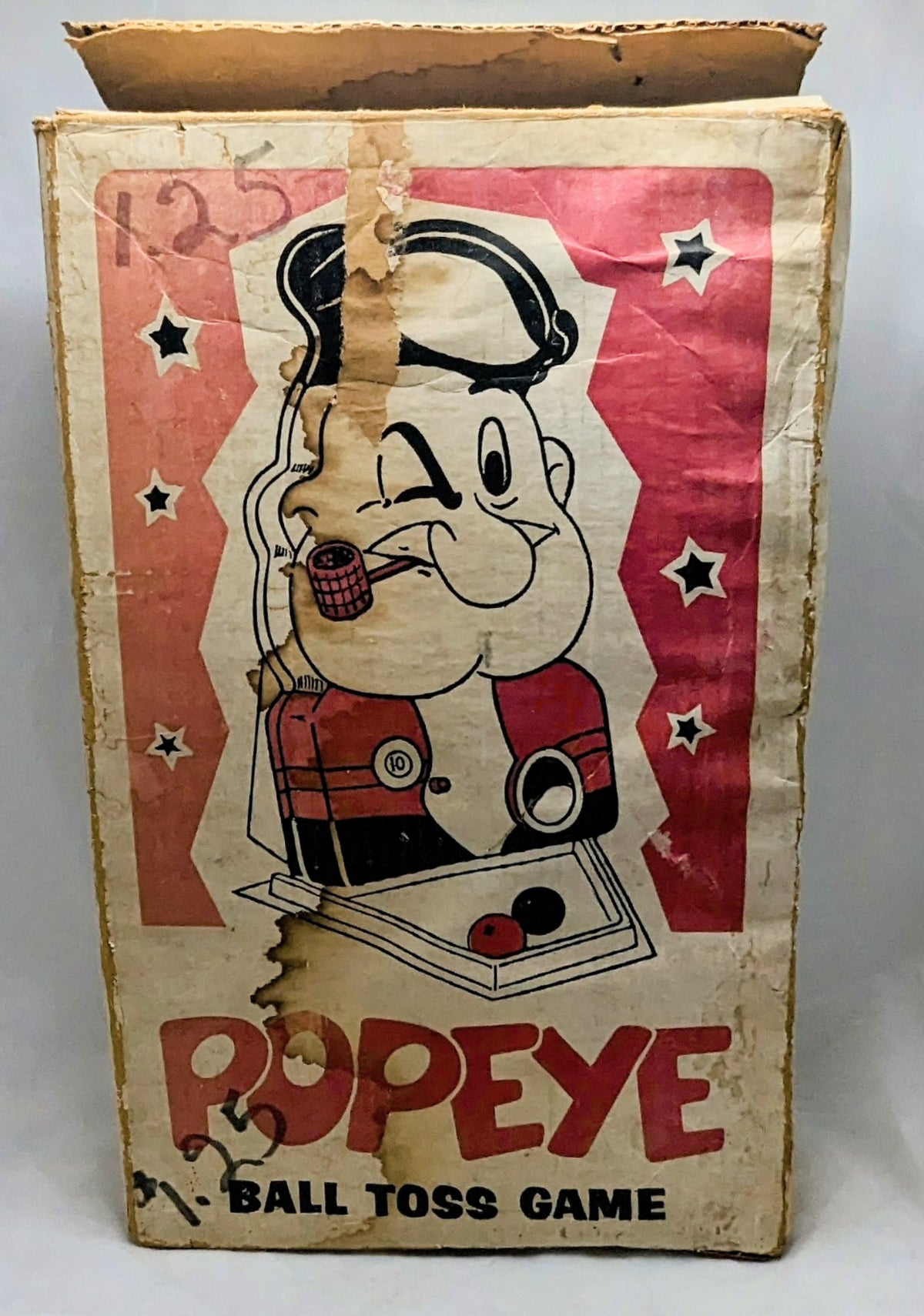 Vintage 1960s Score-A-Matic Popeye The Sailor Ball Toss Game image 2
