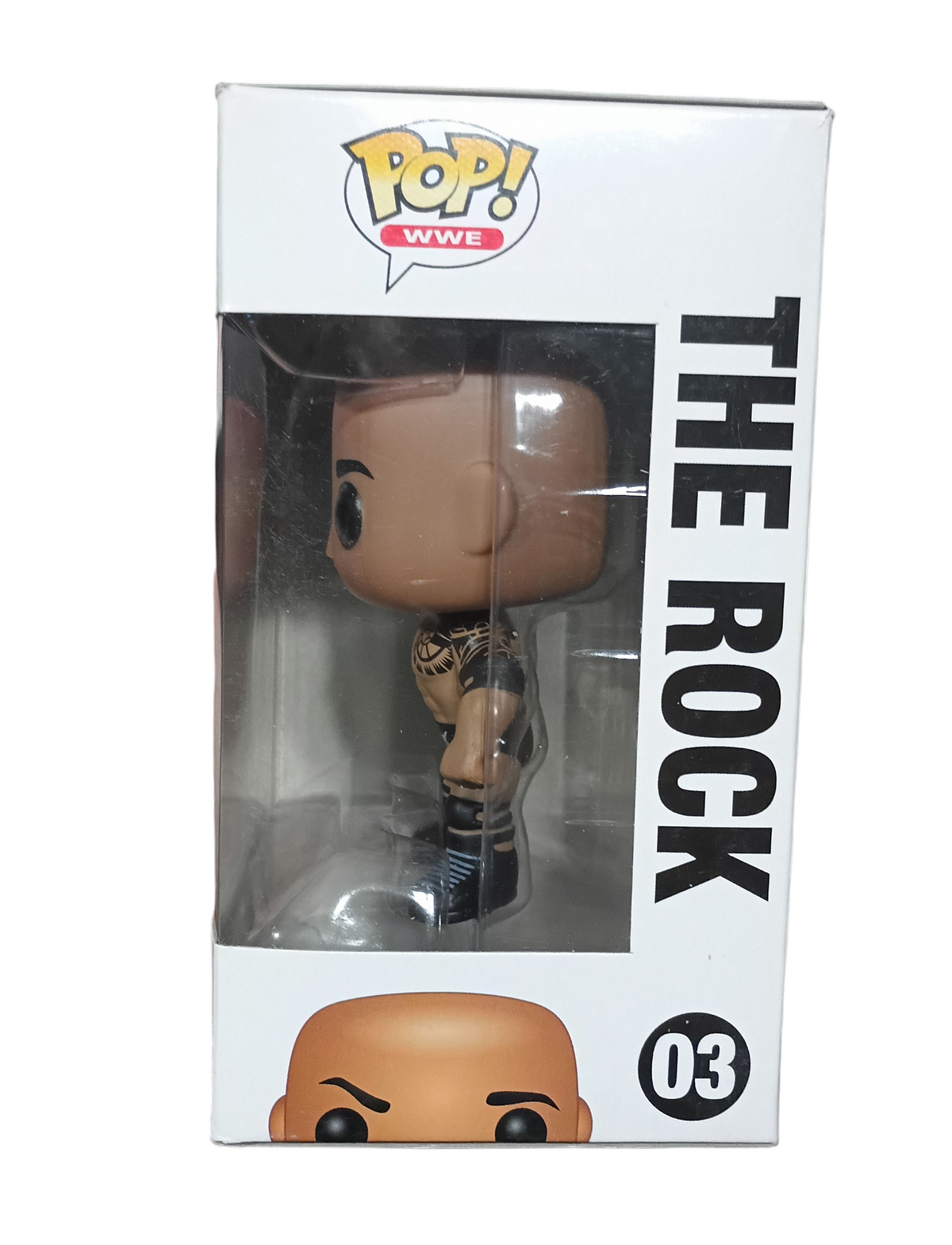 Funko Pop! WWE Wrestling The Rock #03 Dwayne The Rock Johnson Vinyl Figure image 4