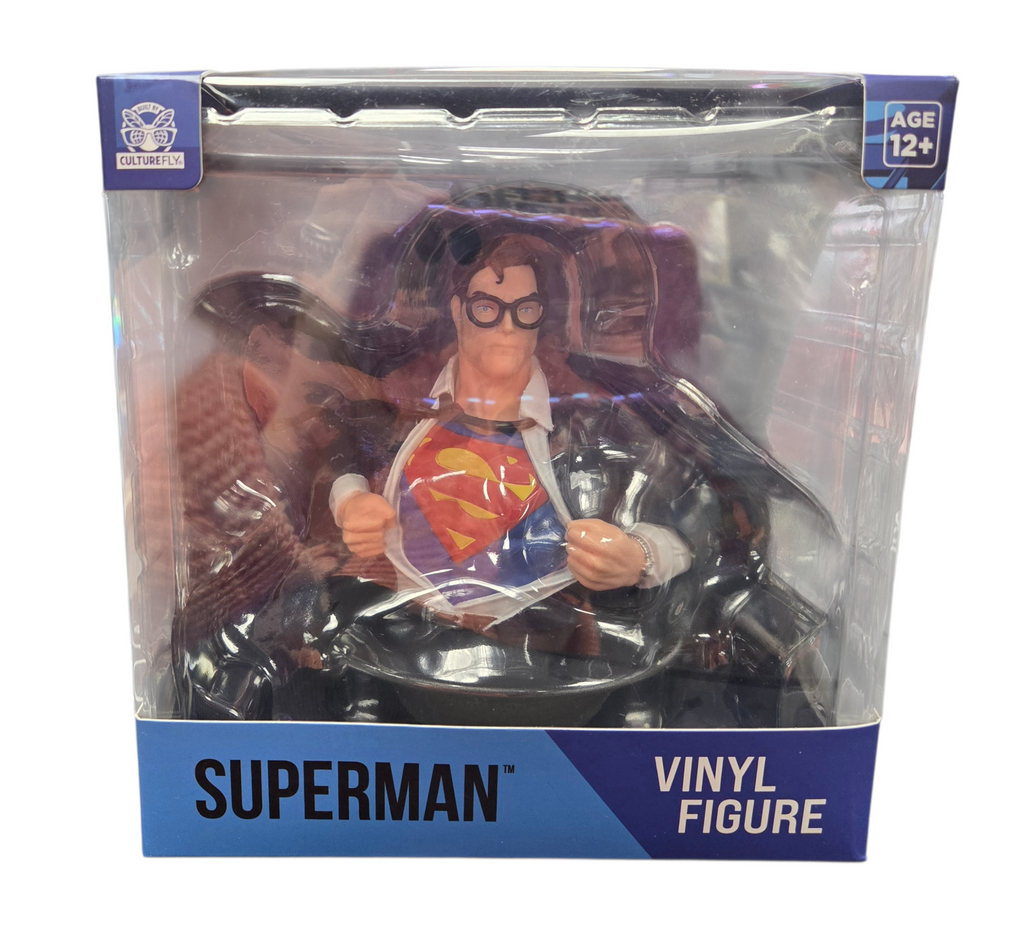 2025 Culturefly World Finest DC Comics Clark Kent Superman 5" Vinyl Bust Statue