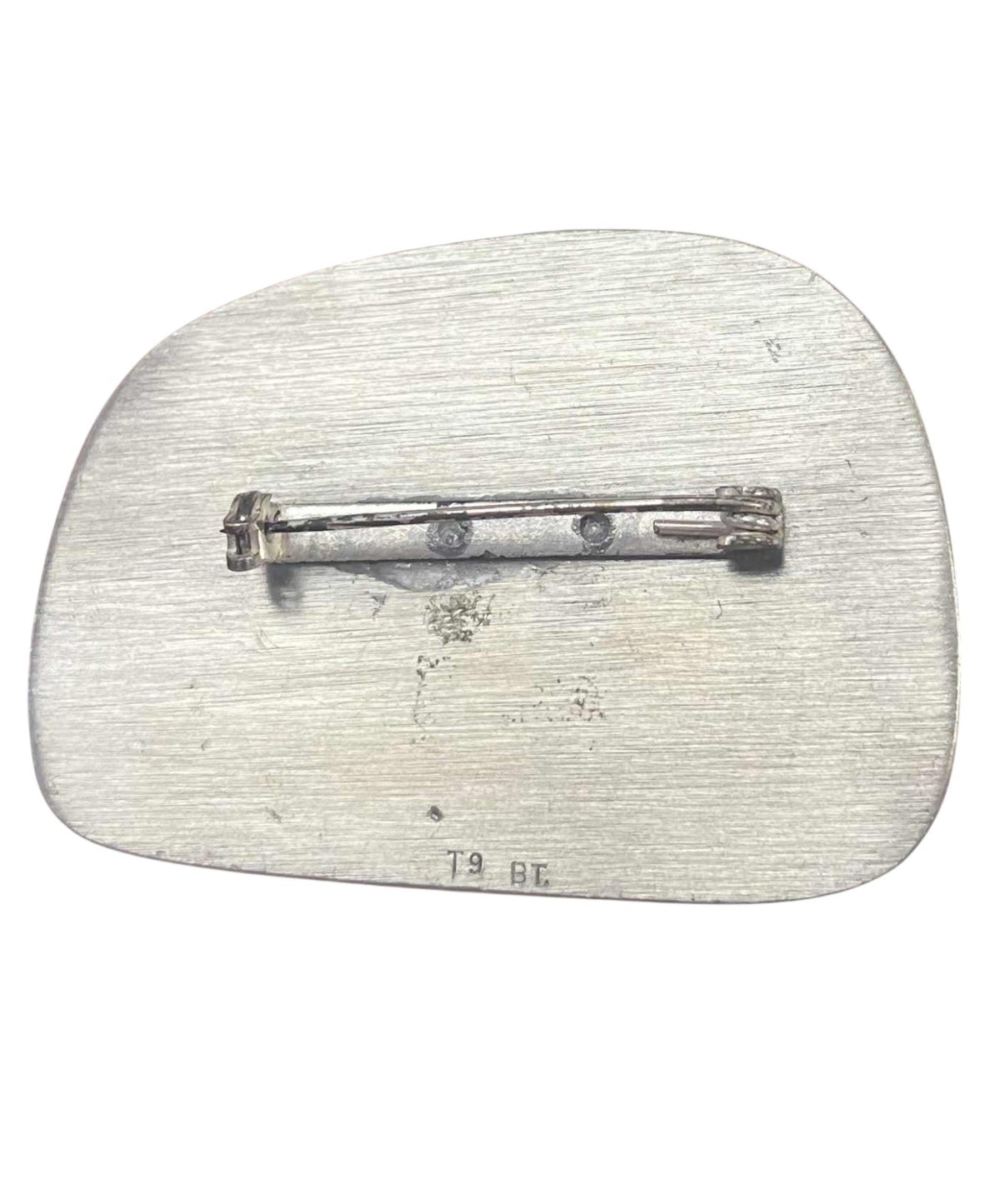 Borje Tennung BT T9 Sweden Petroglyph Fine Pewter Brooch image 2