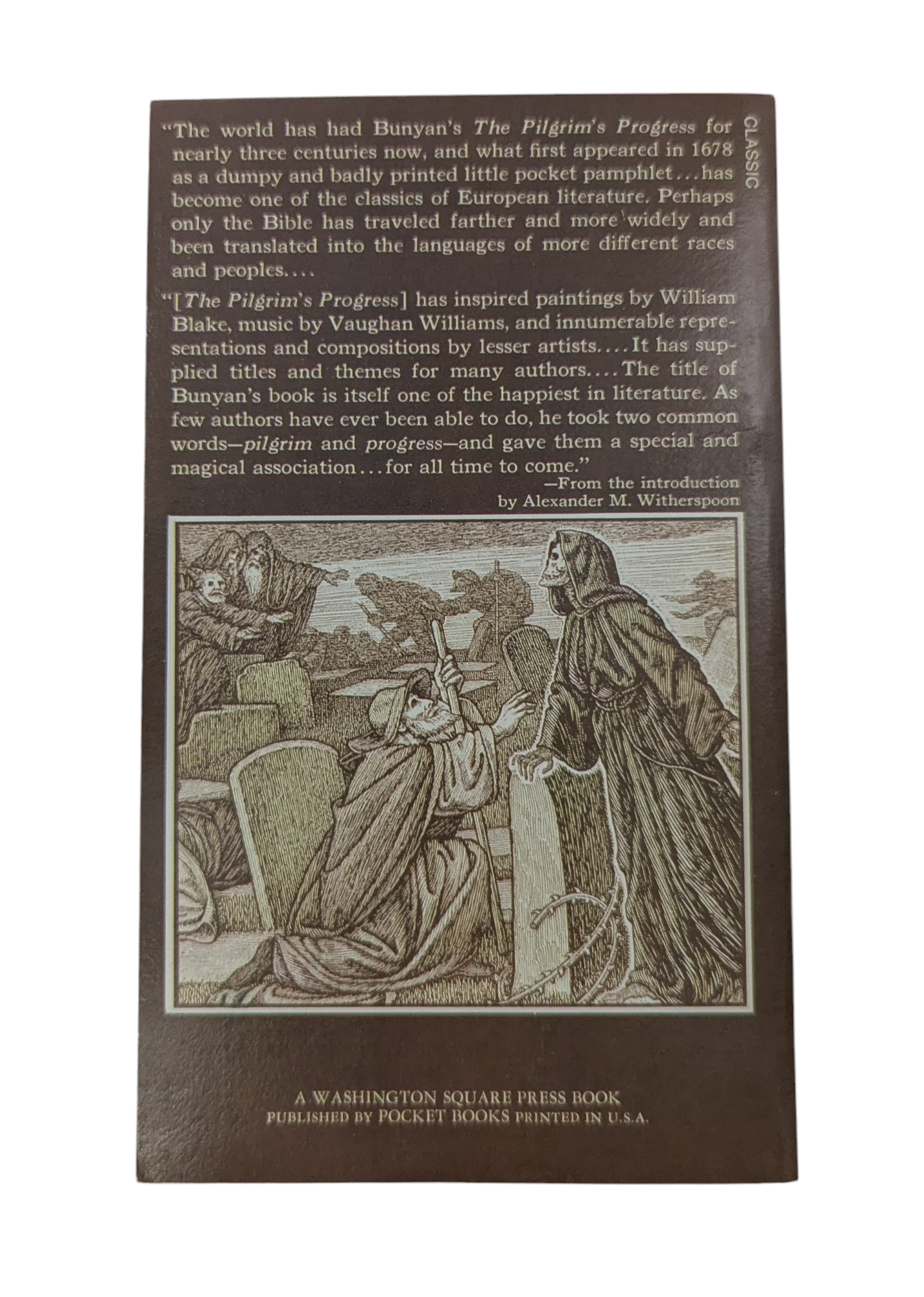1957 Simon & Schuster The Pilgrim's Progress By Jon Bunyan Paperback Book image 2