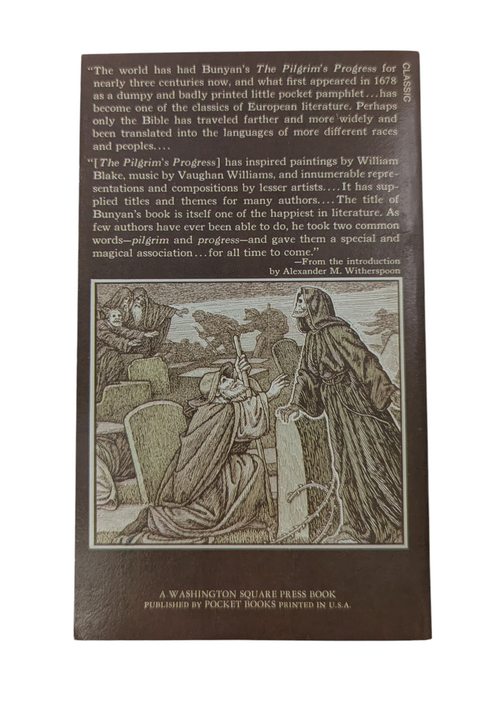 1957 Simon & Schuster The Pilgrim's Progress By Jon Bunyan Paperback Book image 2