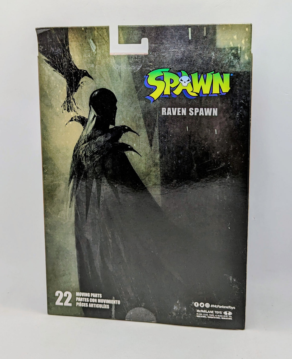 2022 McFarlane Spawn 7" Raven Spawn Small Hook Action Figure image 2