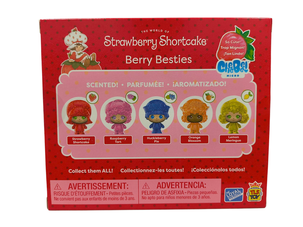 2024 The Loyal Subjects Strawberry Shortcake Berry Besties CheeBee Figure 5 Pack image 2
