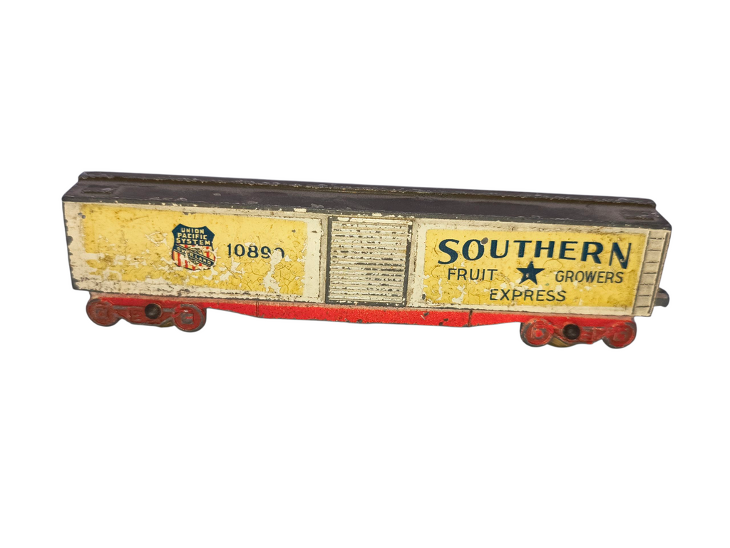 Tootsietoy Southern Fruit Growers/Union Pacific Overland Cast Toy Train