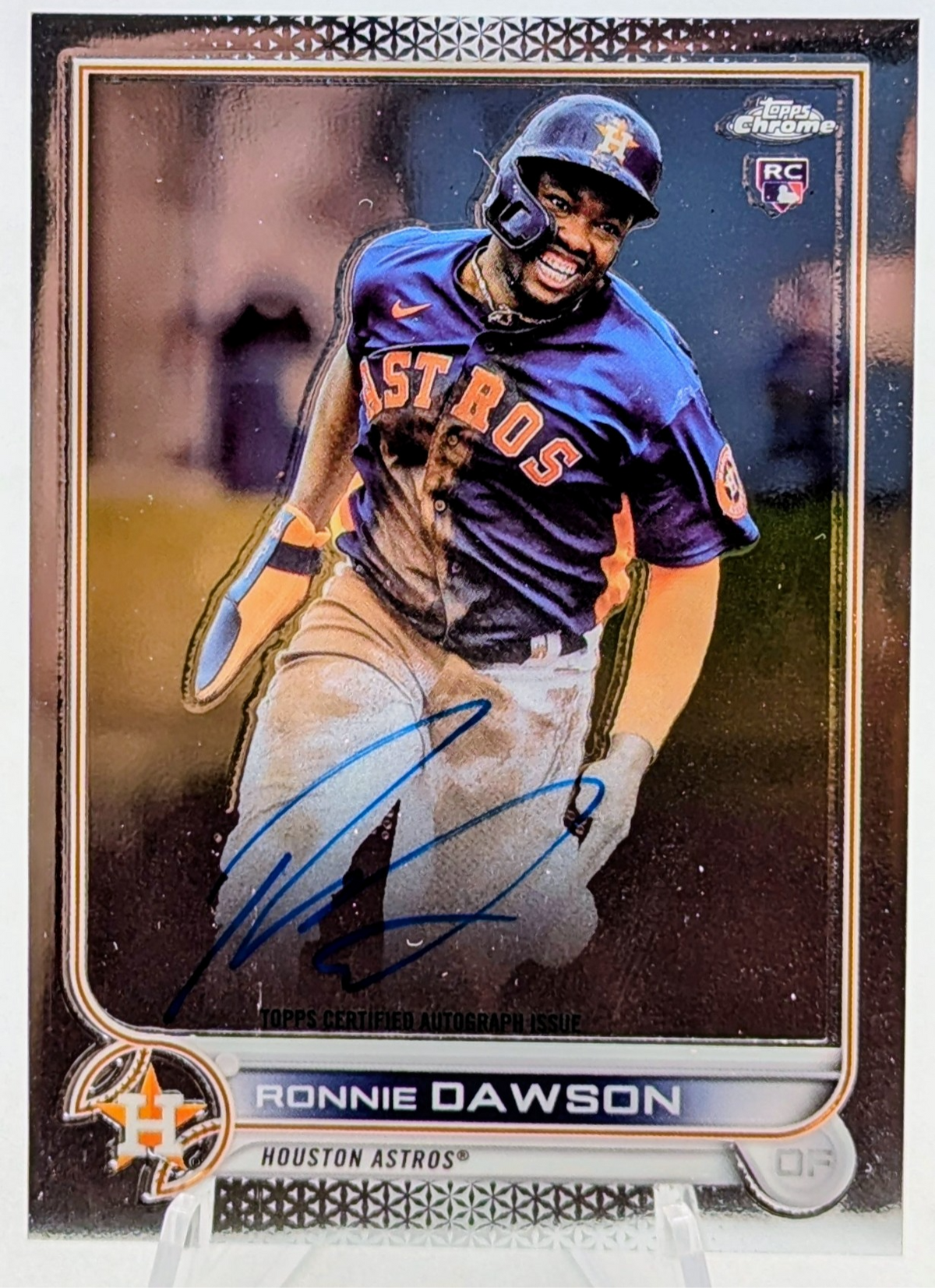 2022 Topps Chrome Ronnie Dawson Autograph Rookie Auto RC #RA-RDA Astros