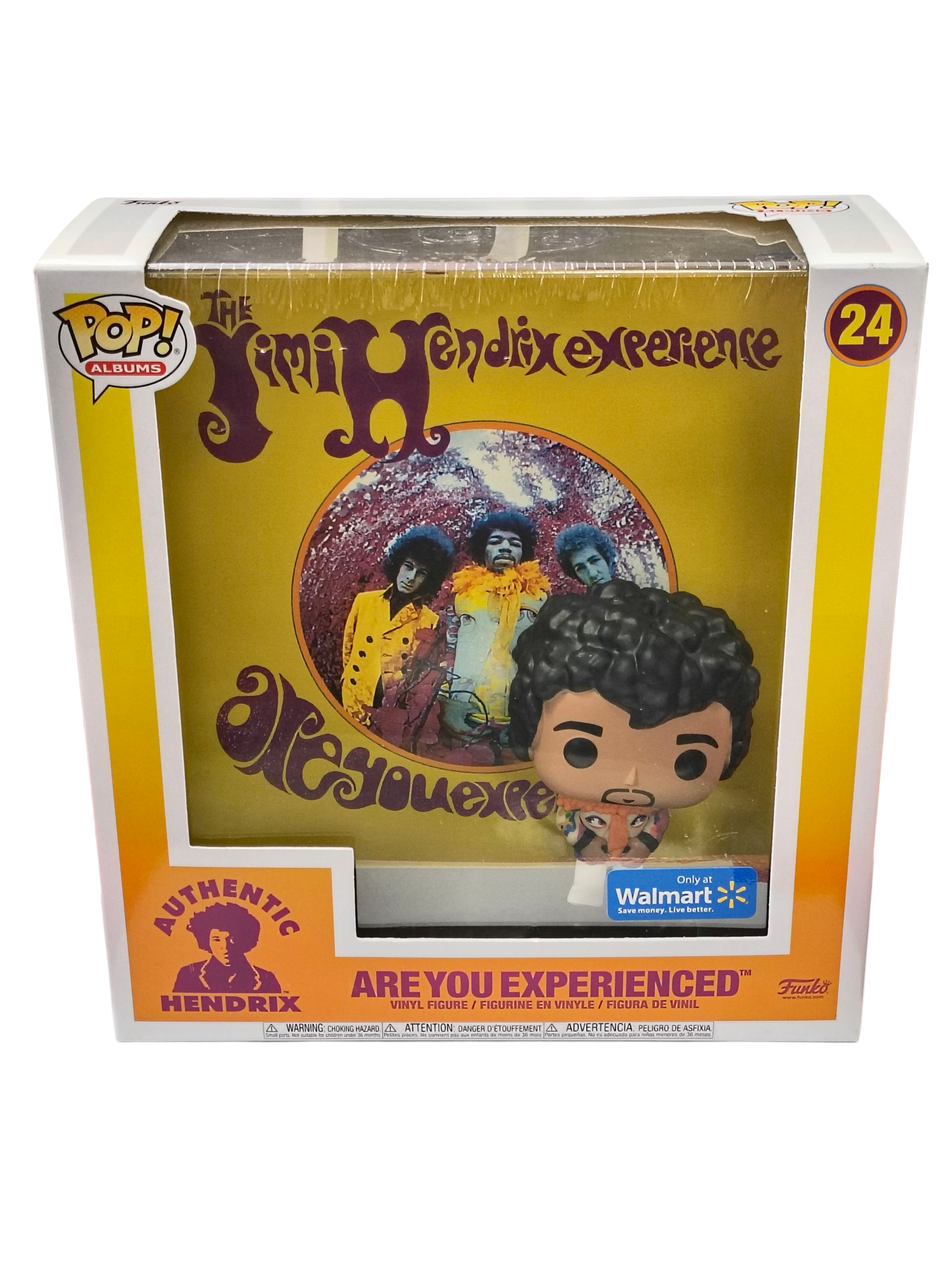 2021 Funko Pop Albums Jimi Hendrix Are You Experienced #24 Exclusive - SC