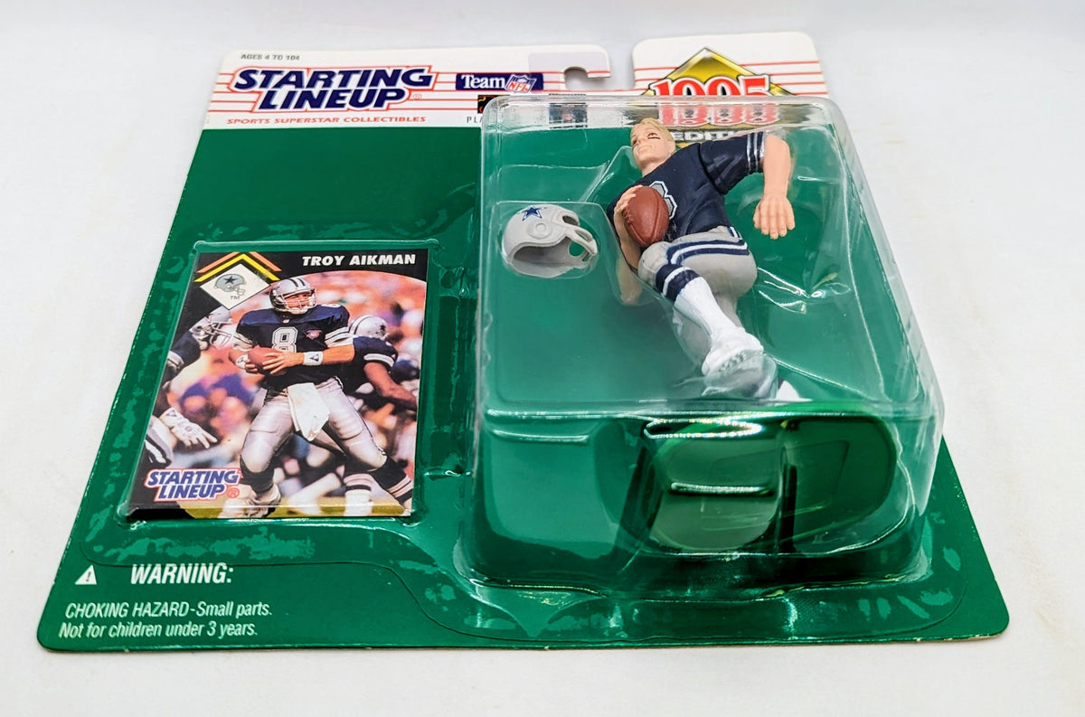 1995 Kenner Starting Lineup Troy Aikman Dallas Cowboys NFL Figure image 3