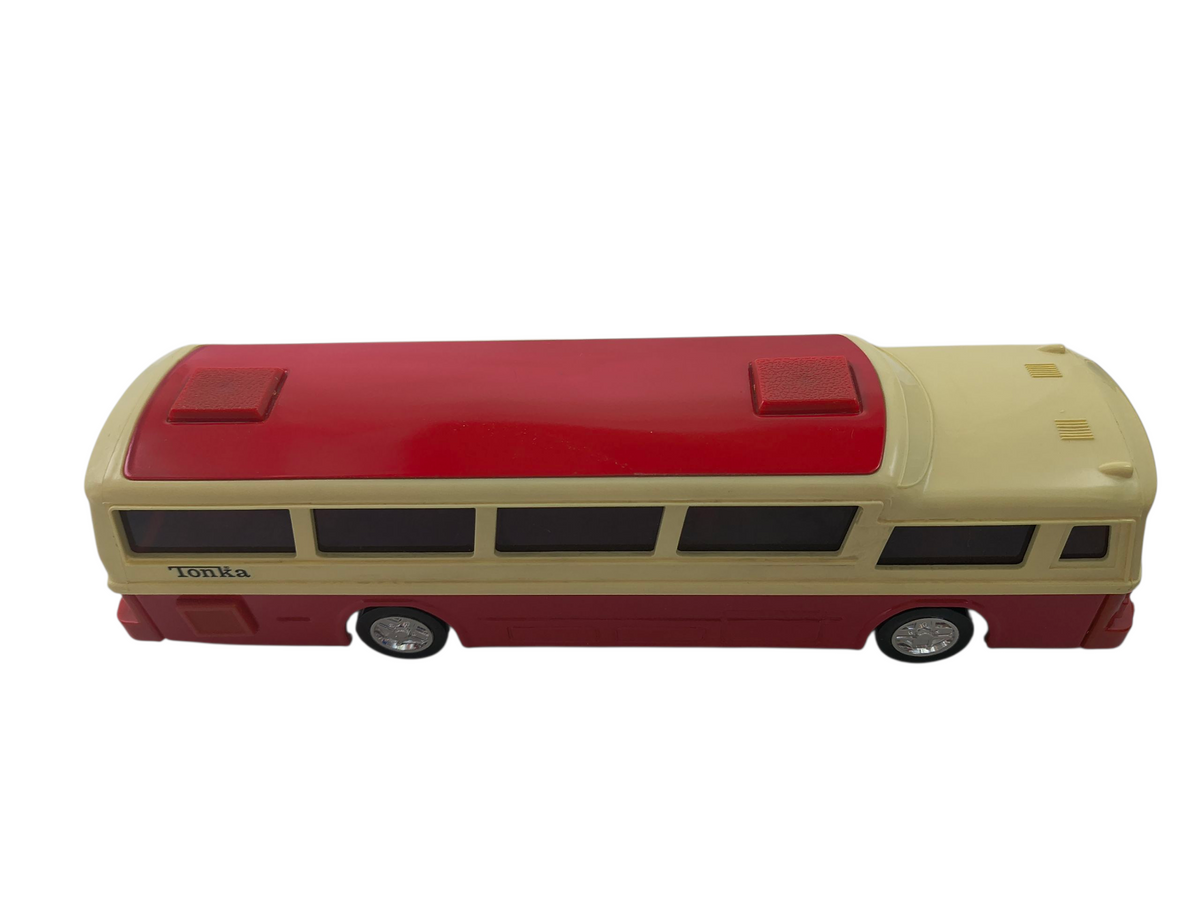 Japan Made Tonka DX 6256 Deluxe Pressed Steel Bus image 5