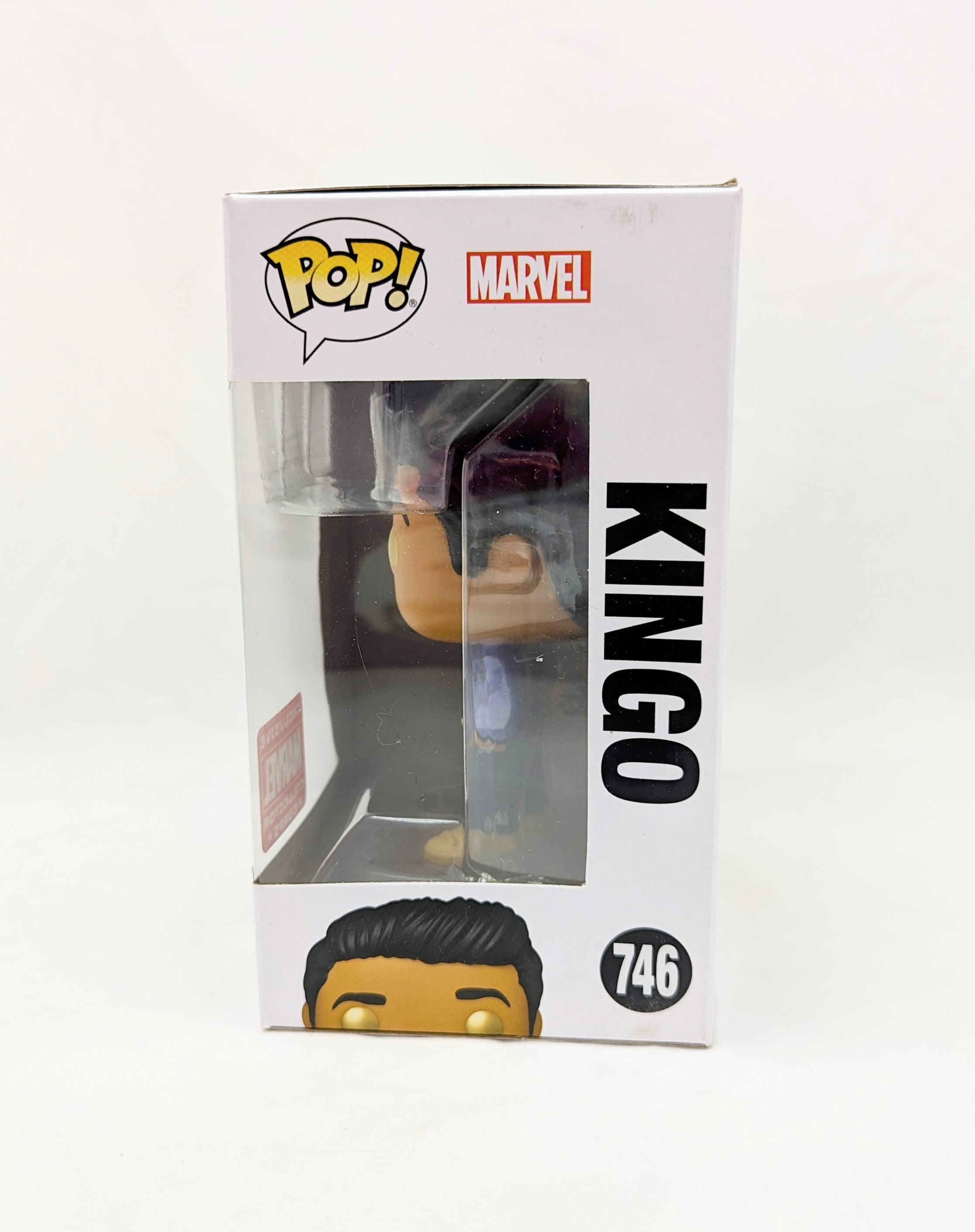 Funko Pop! Exlusive Marvel Collector Corps Eternals Kingo #746 image 4