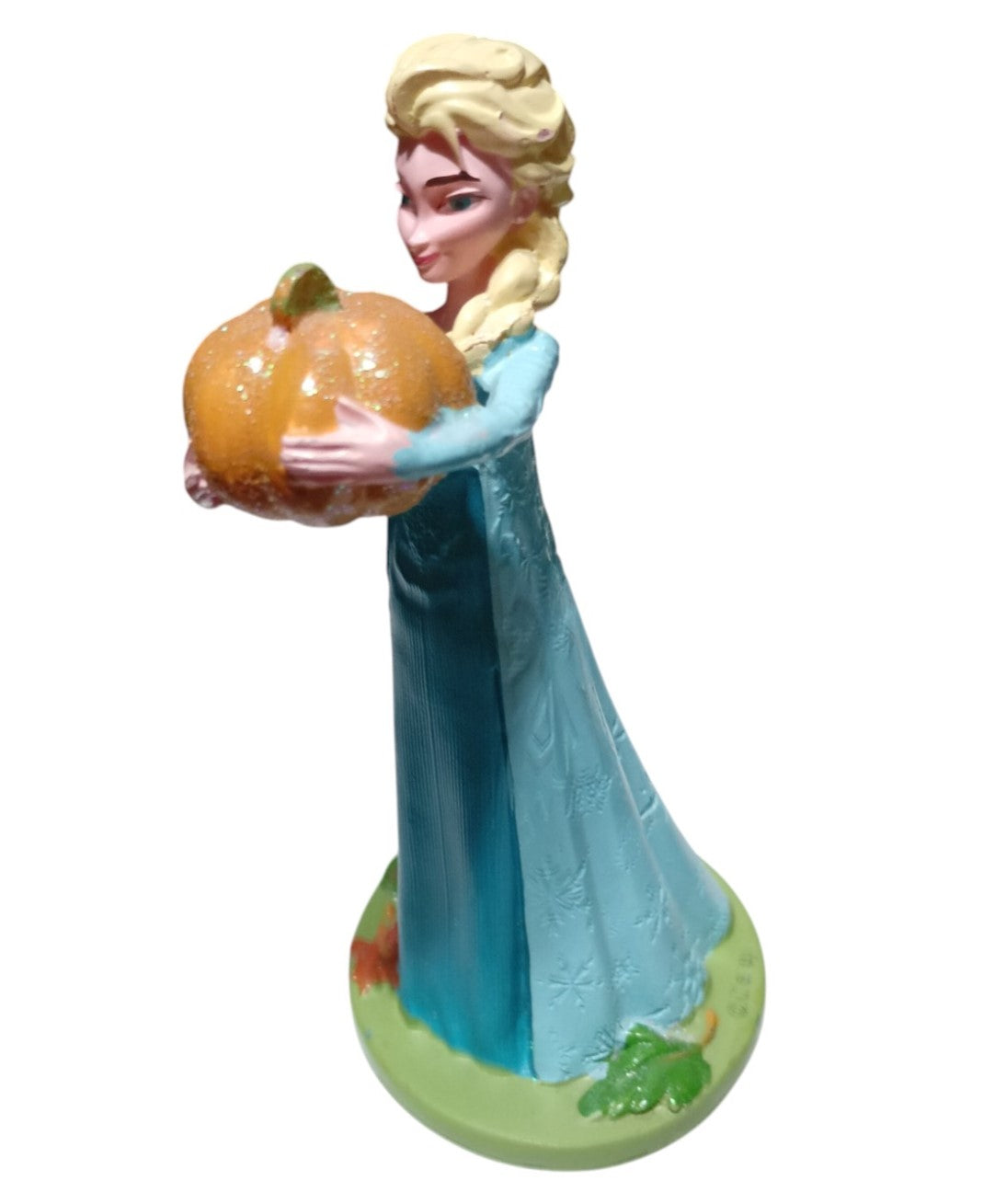 Disney Frozen Elsa With Pumpkin Figurine 5" Halloween PolyResin image 2