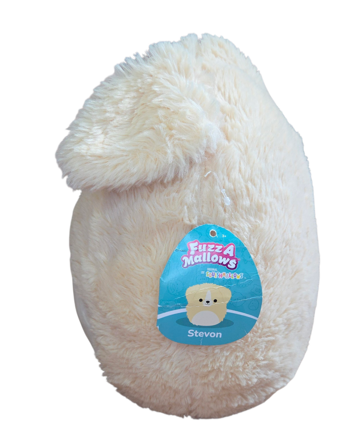 Squishmallow Fuzz A Mallows Stevon The Golden Retriever 12" Plush image 3