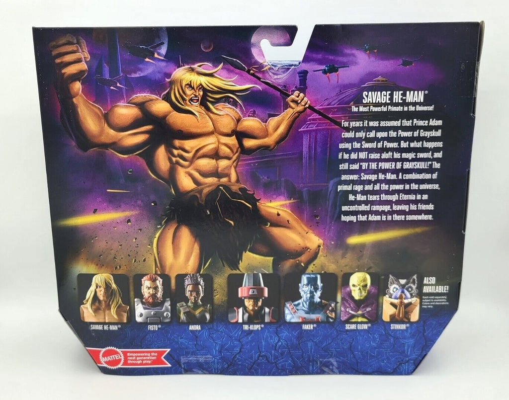 Mattel Masters of the Universe Revelation Masterverse Savage He-Man and Orko image 4