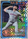 2024 Topps Chrome Update Christian Scott Rookie Debut X-Fractor #USC110 Mets RC