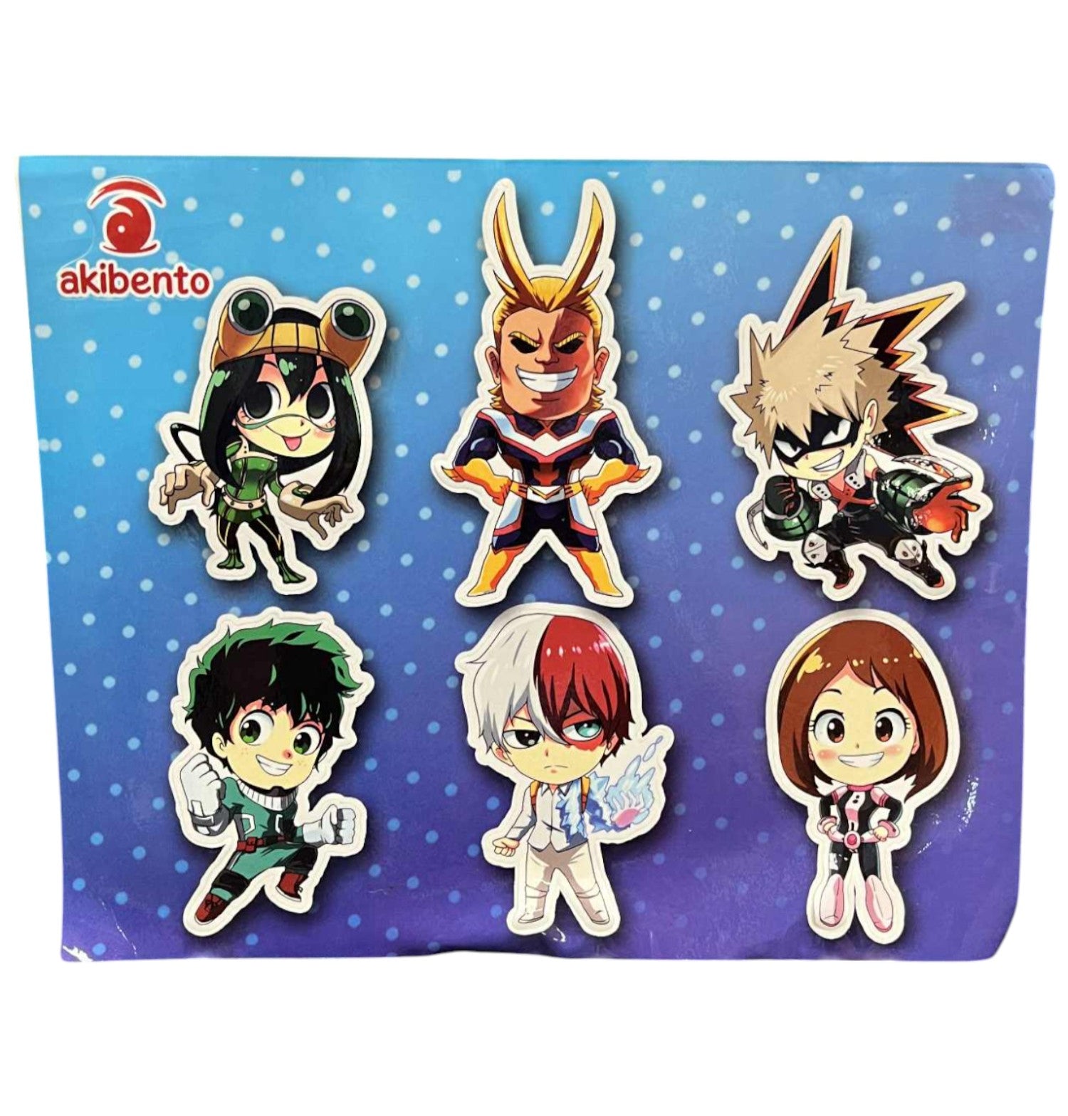 2017 Akibento Anime Box Exclusive My Hero Academia Sticker Sheet - DT