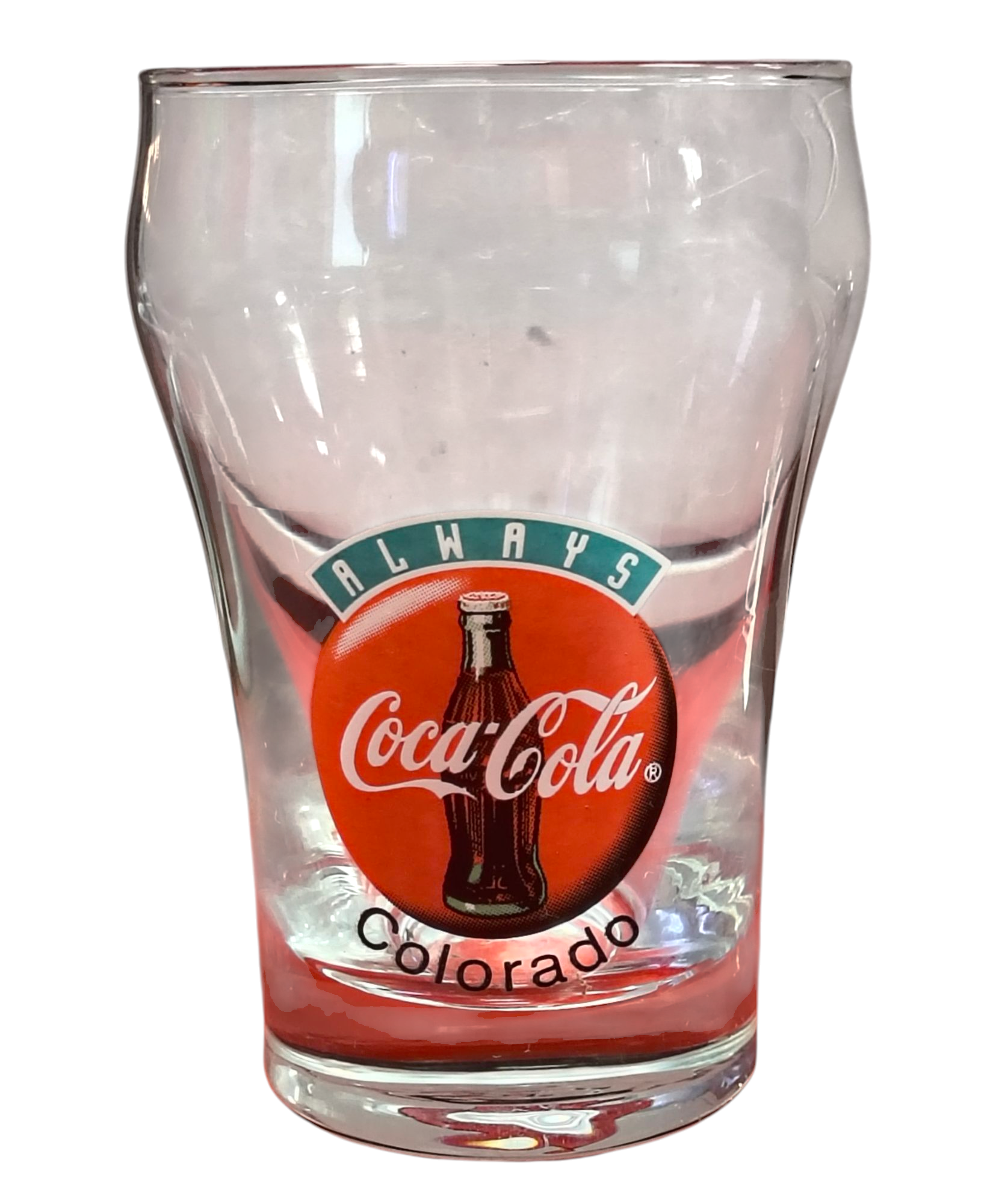 Vintage Coca Cola - Always Coca Cola Colorado 4 oz Shot Glass