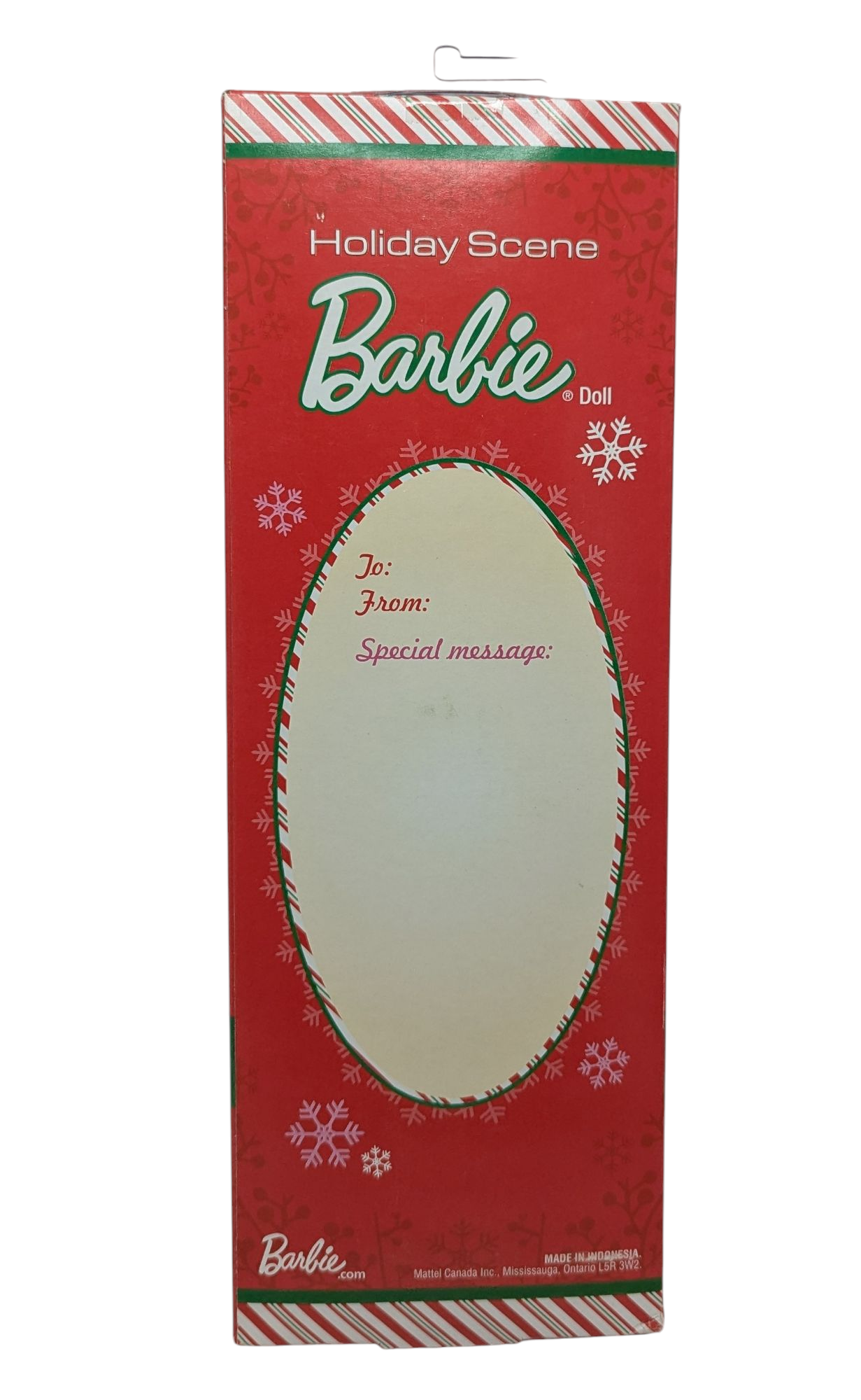 2008 Mattel Barbie Holiday Scene Doll P8790 image 2