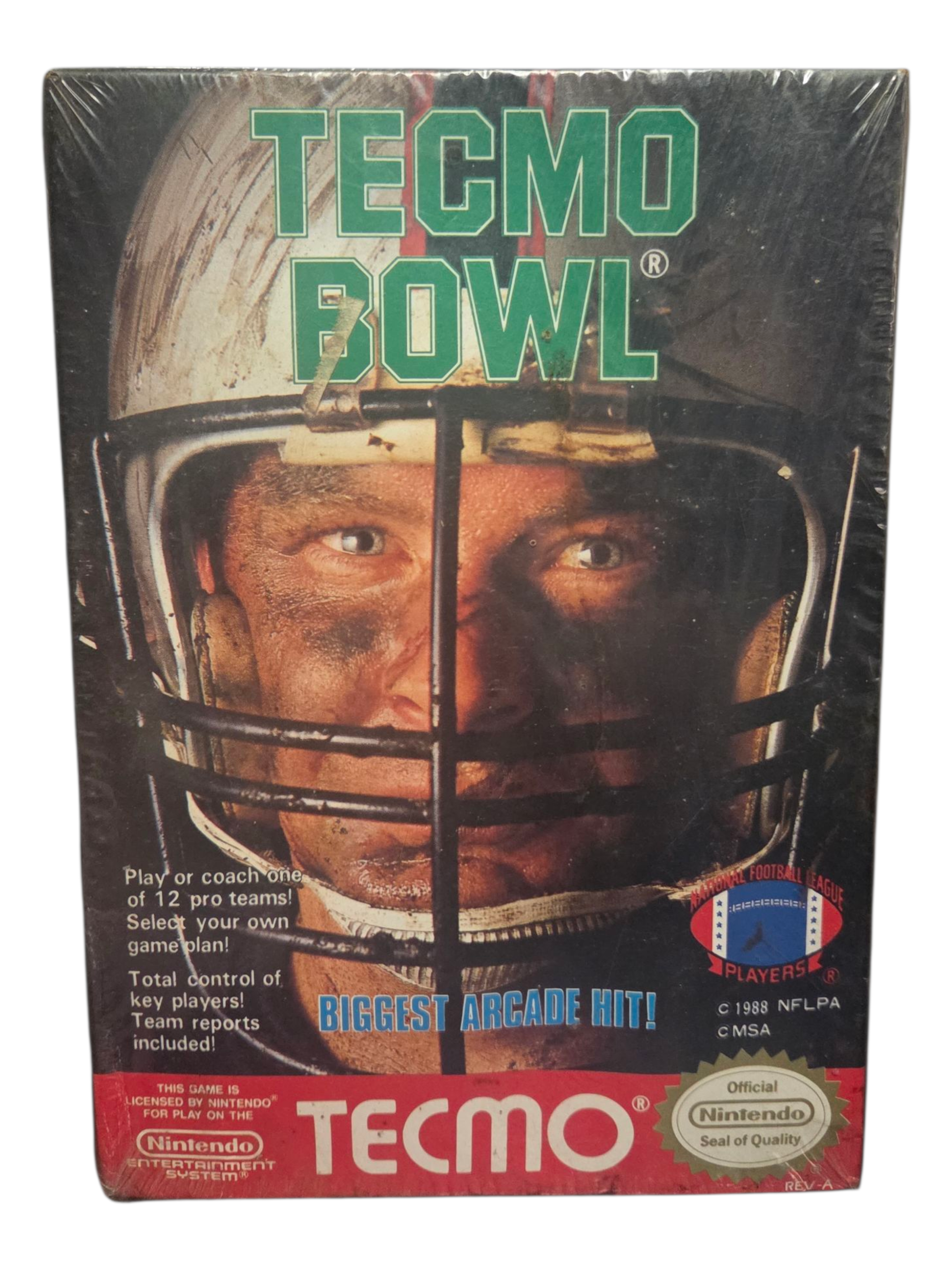 1989 Nintendo NES Tecmo Bowl Sealed Video Game