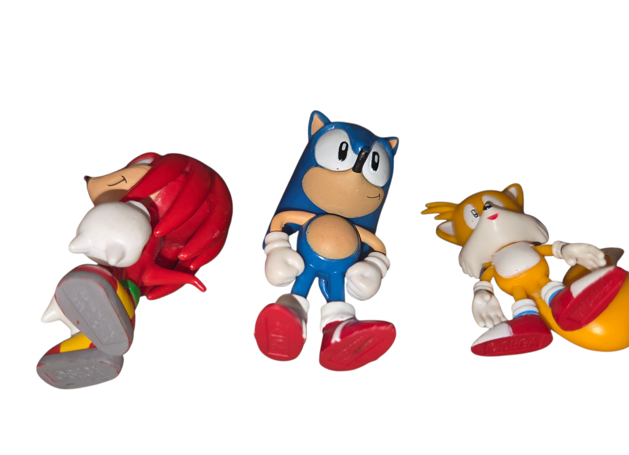 Jazwares Classic Sonic the Hedgehog, Knuckles And Tails 2.5" Figures image 3