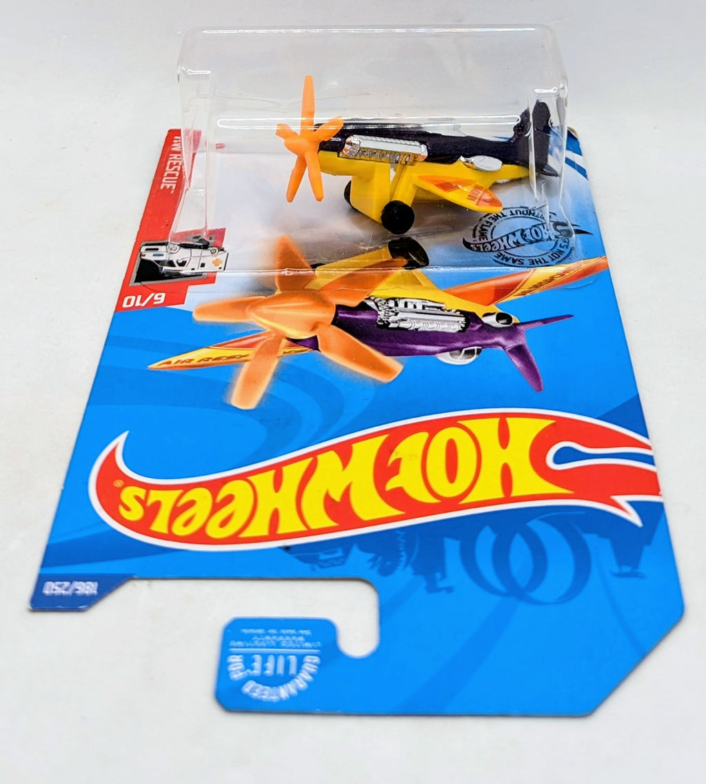 2017 Hot Wheels HW Rescue Mad Propz 186/250 Purple Orange image 3
