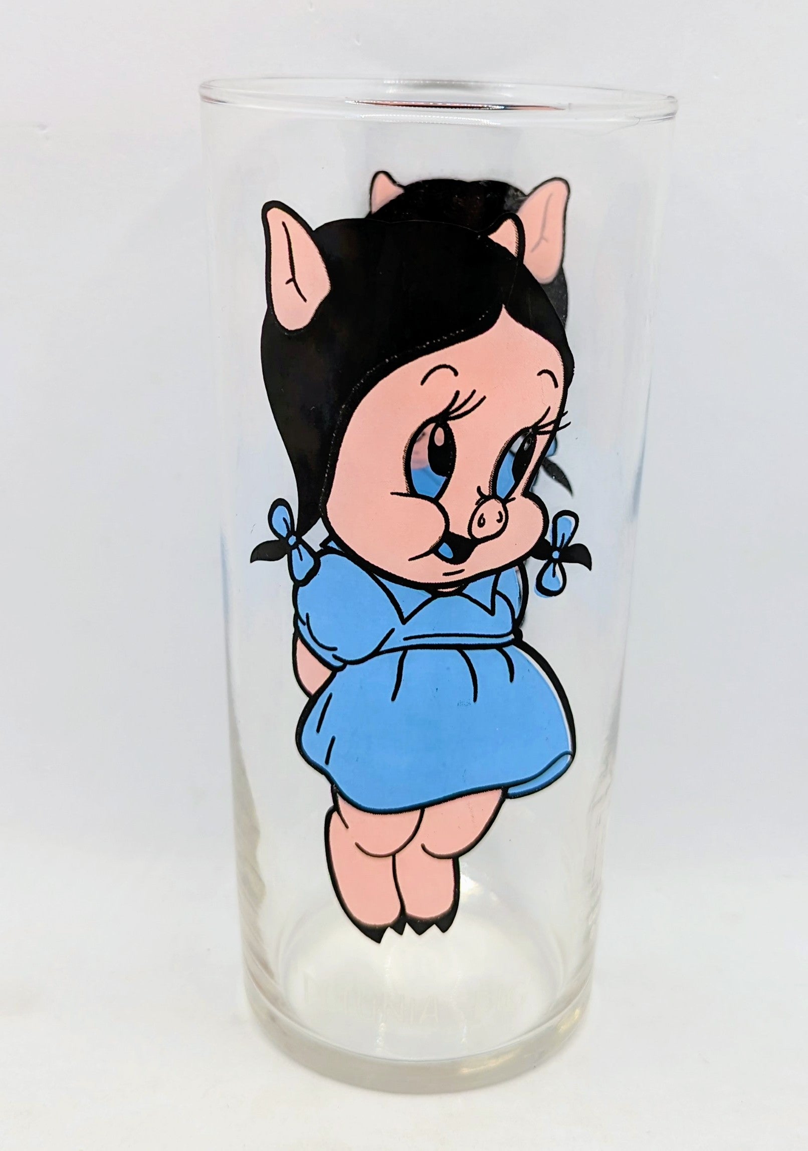 1973 Pepsi Collector Series Looney Tunes Petunia Pig Glass image 2
