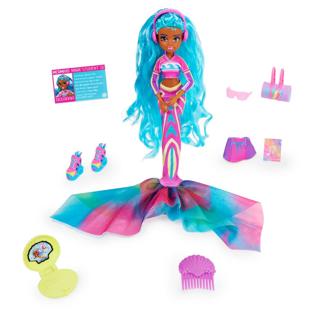 Mermaid High Oceanna Deluxe Mermaid Doll & Accessories with Removable Tail image 2