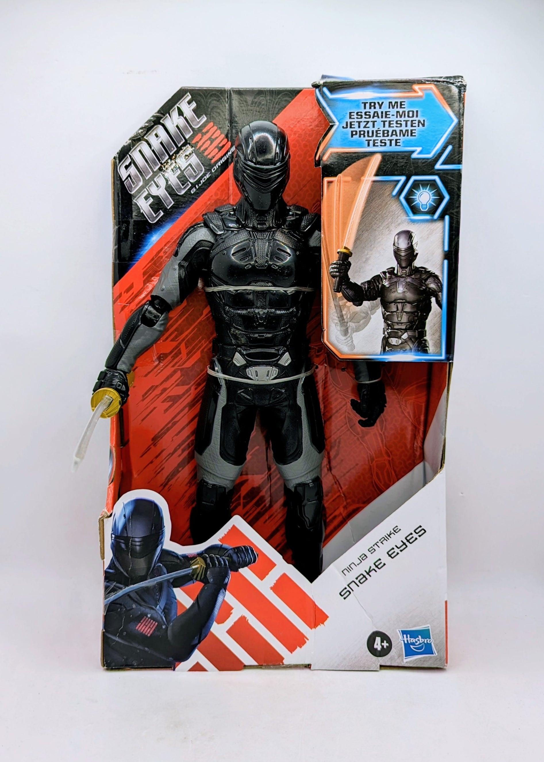 Snake Eyes: G.I. Joe Origins Ninja Strike Snake Eyes Collectible 12" Figure