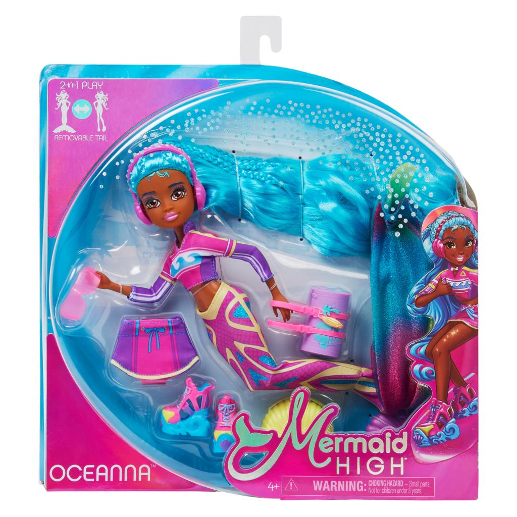 Mermaid High Oceanna Deluxe Mermaid Doll & Accessories with Removable Tail