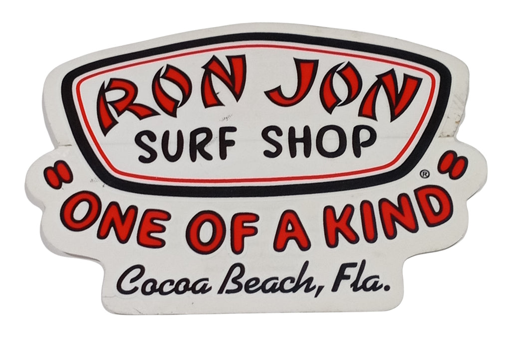 Ron Jon Surf Shop One Of A Kind Cocoa Beach Florida Sticker - DT