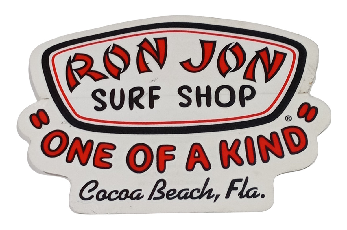 Ron Jon Surf Shop One Of A Kind Cocoa Beach Florida Sticker - DT