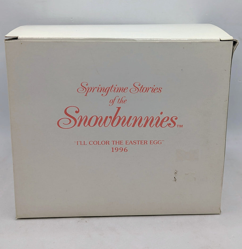 1996 Department 56 Snowbunnies Color The Easter Egg 2621-2 image 2