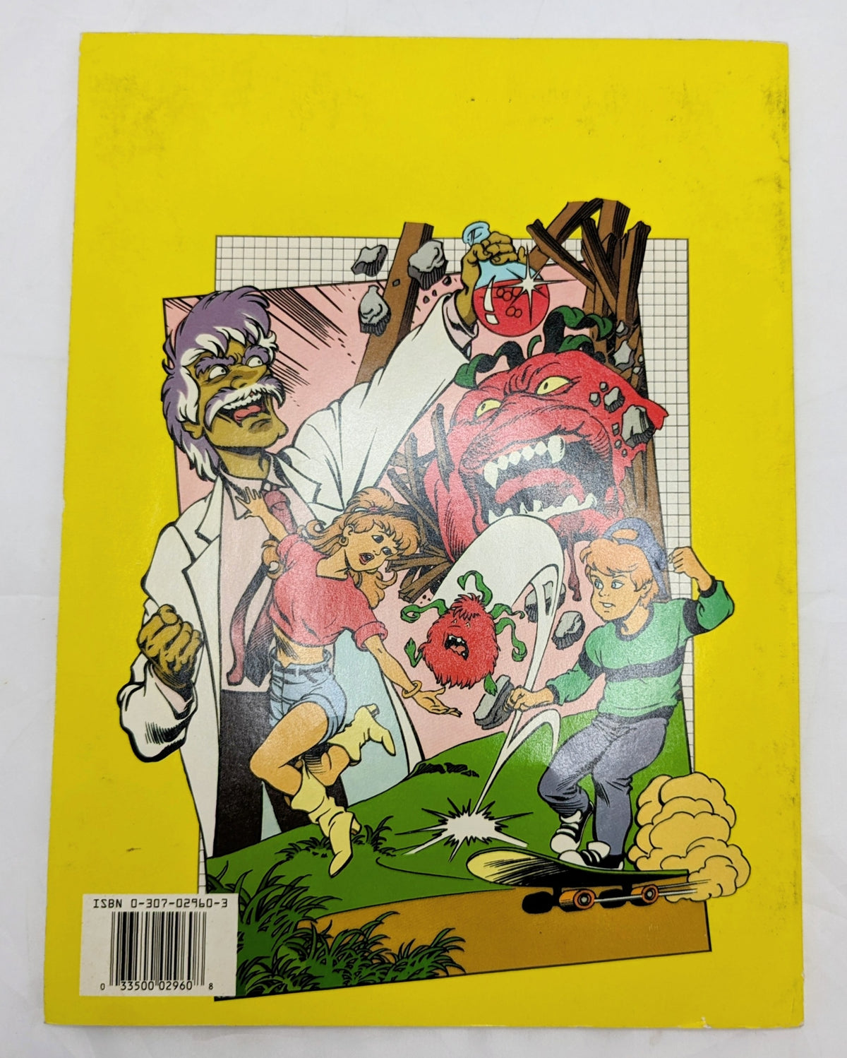 1991 Golden Book Attack Of The Killer Tomatoes Big Coloring Book image 2