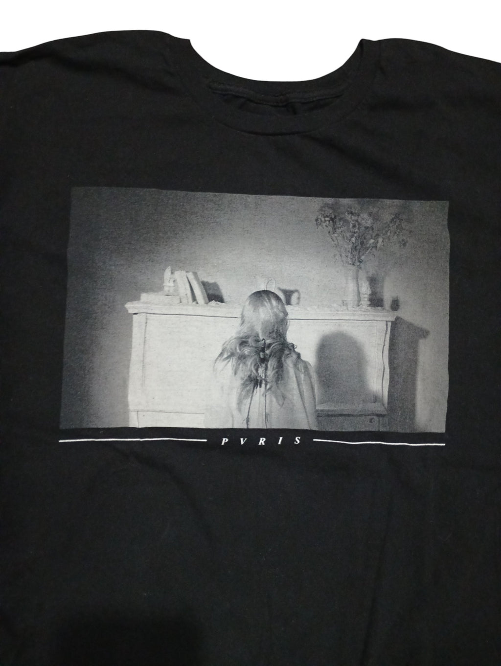 2017 Official Pvris Tour Merch T-Shirt Black Size Large image 3