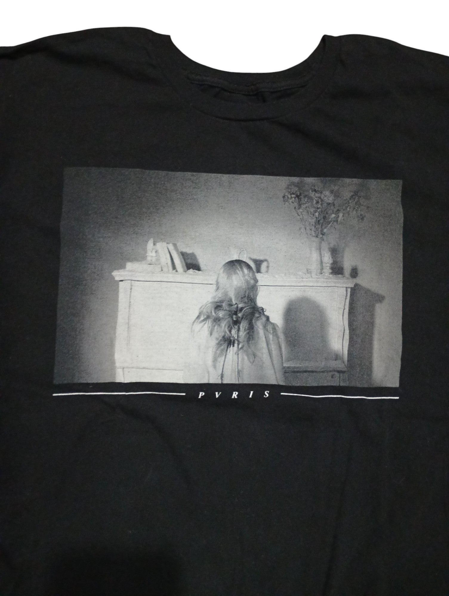 2017 Official Pvris Tour Merch T-Shirt Black Size Large image 3