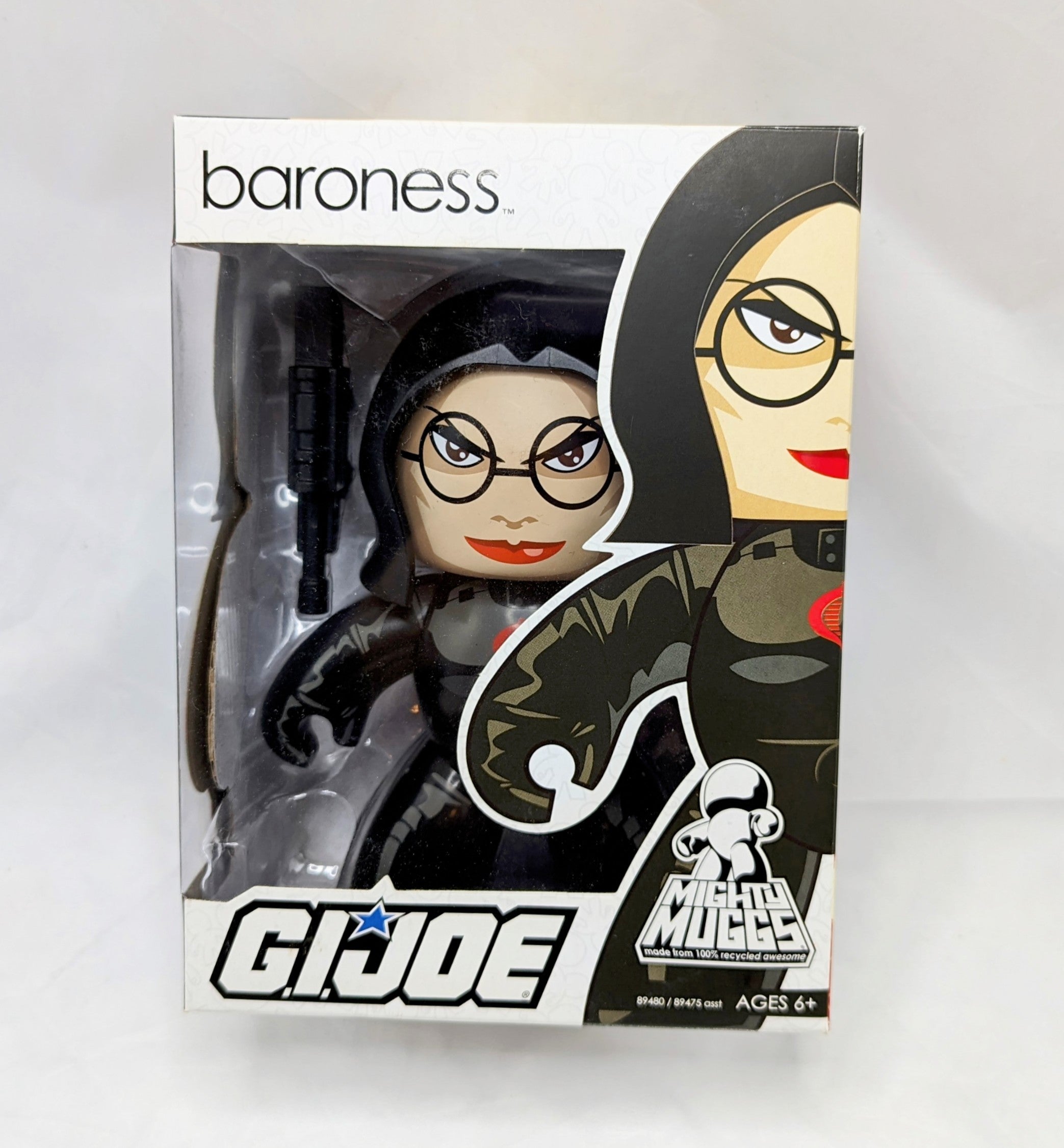 2008 Mighty Muggs G.I. Joe Baroness 6" Vinyl Figure