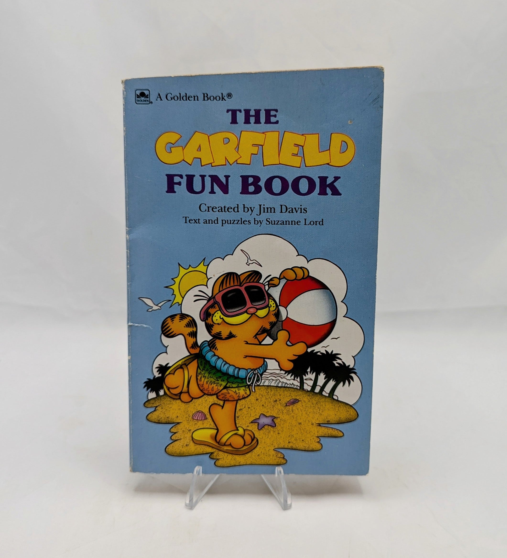 1989 The Garfield Fun Book Scholastic Activity Book