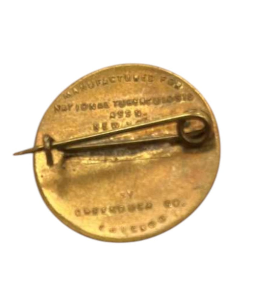 1920s Modern Health Crusader National Tuberculosis Assn. NY K.B. Pin image 2
