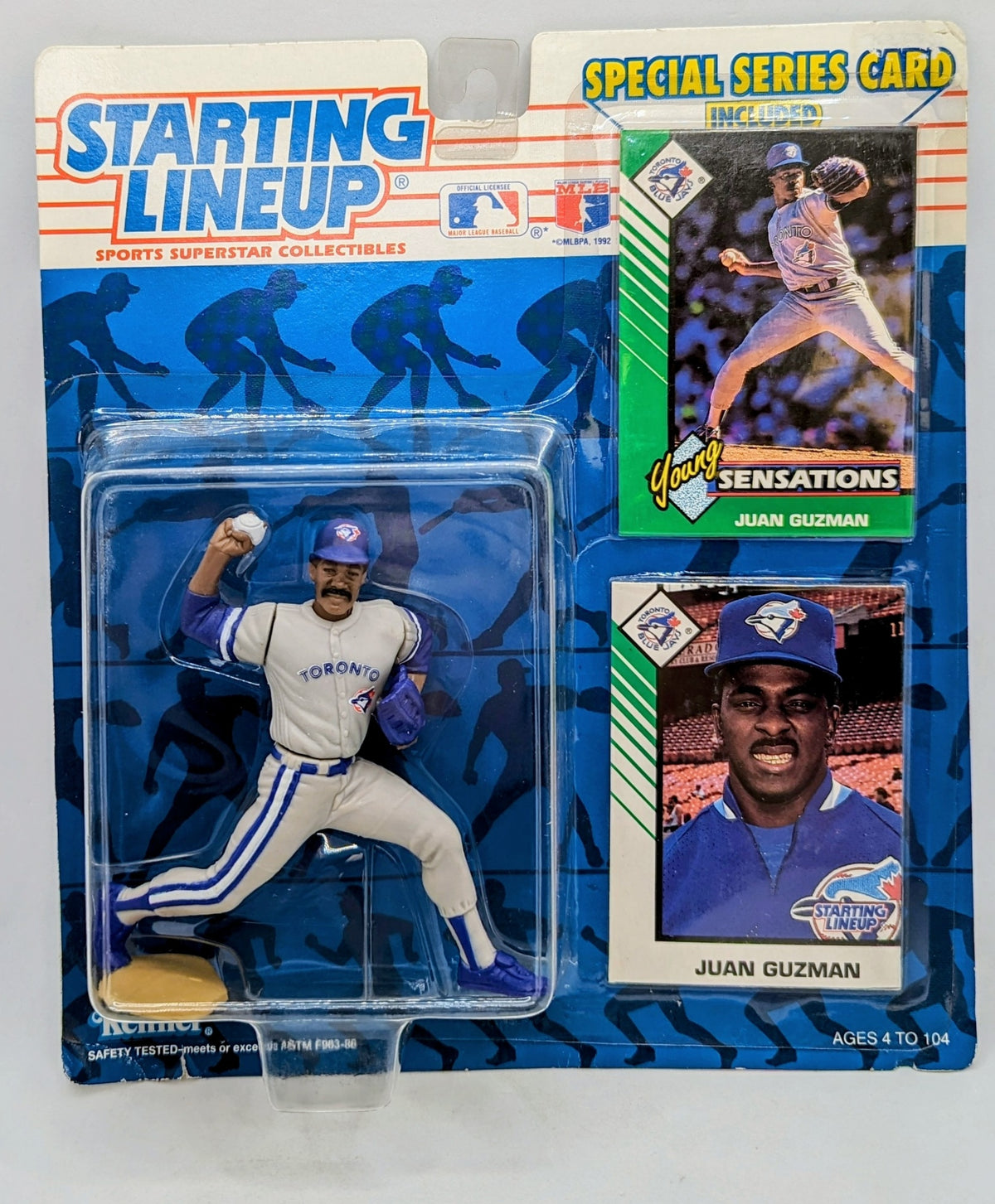 1993 Starting Lineup Juan Guzman Toronto Blue Jays Figure