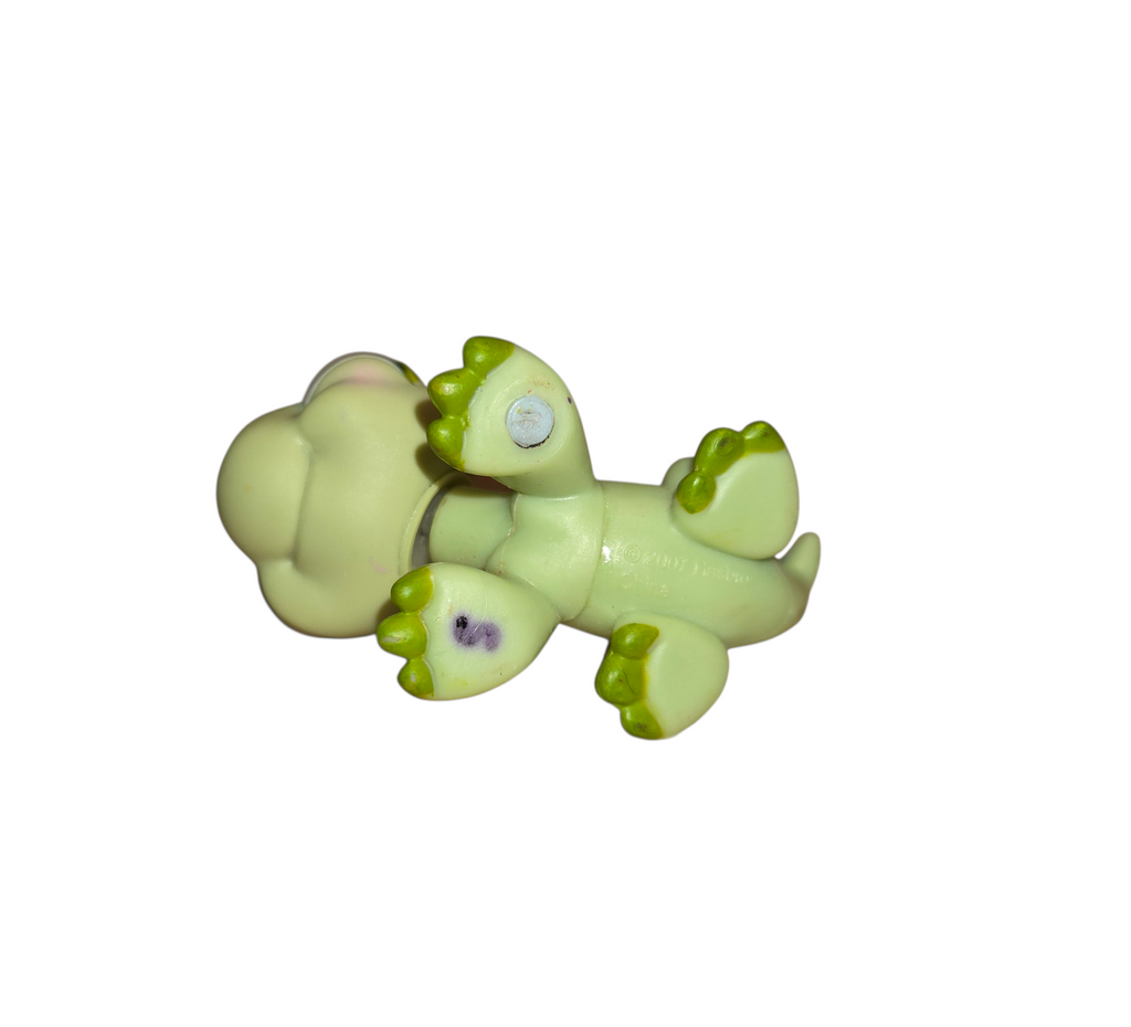 2008 Hasbro Littlest Pet Shop #499 Iguana Lizard with Blue Eyes image 3