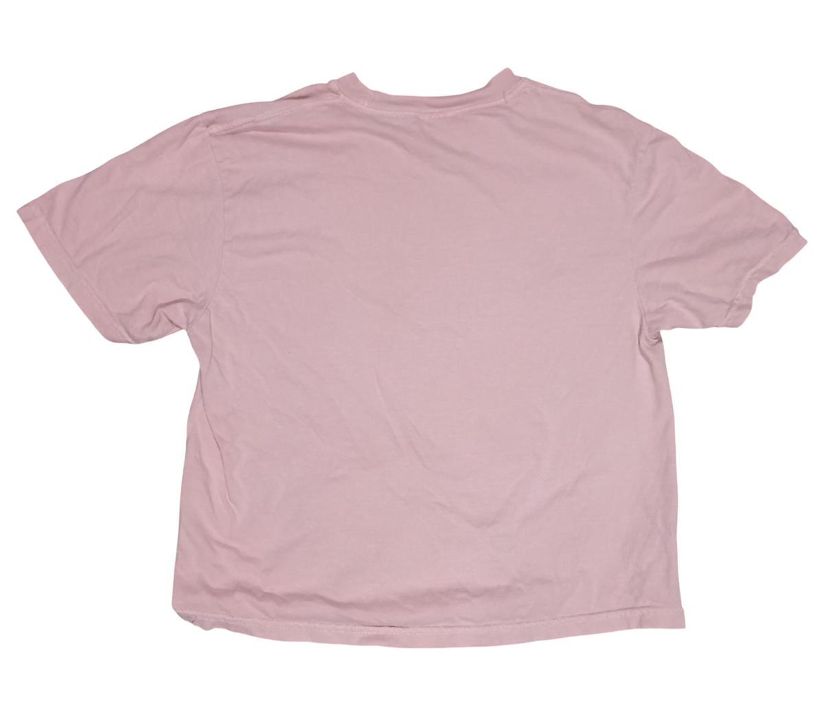 Taylor Swift The Era's Tour Album Pink Short Sleeve Crop T Shirt Womens Small image 2