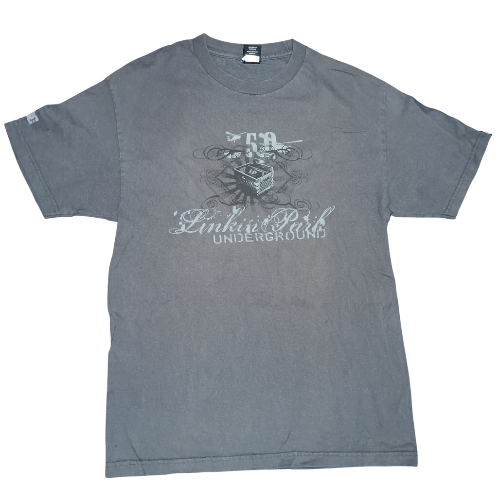 DC Shoes Linkin Park Underground Album Crate Chester Bennington T-Shirt Mens L
