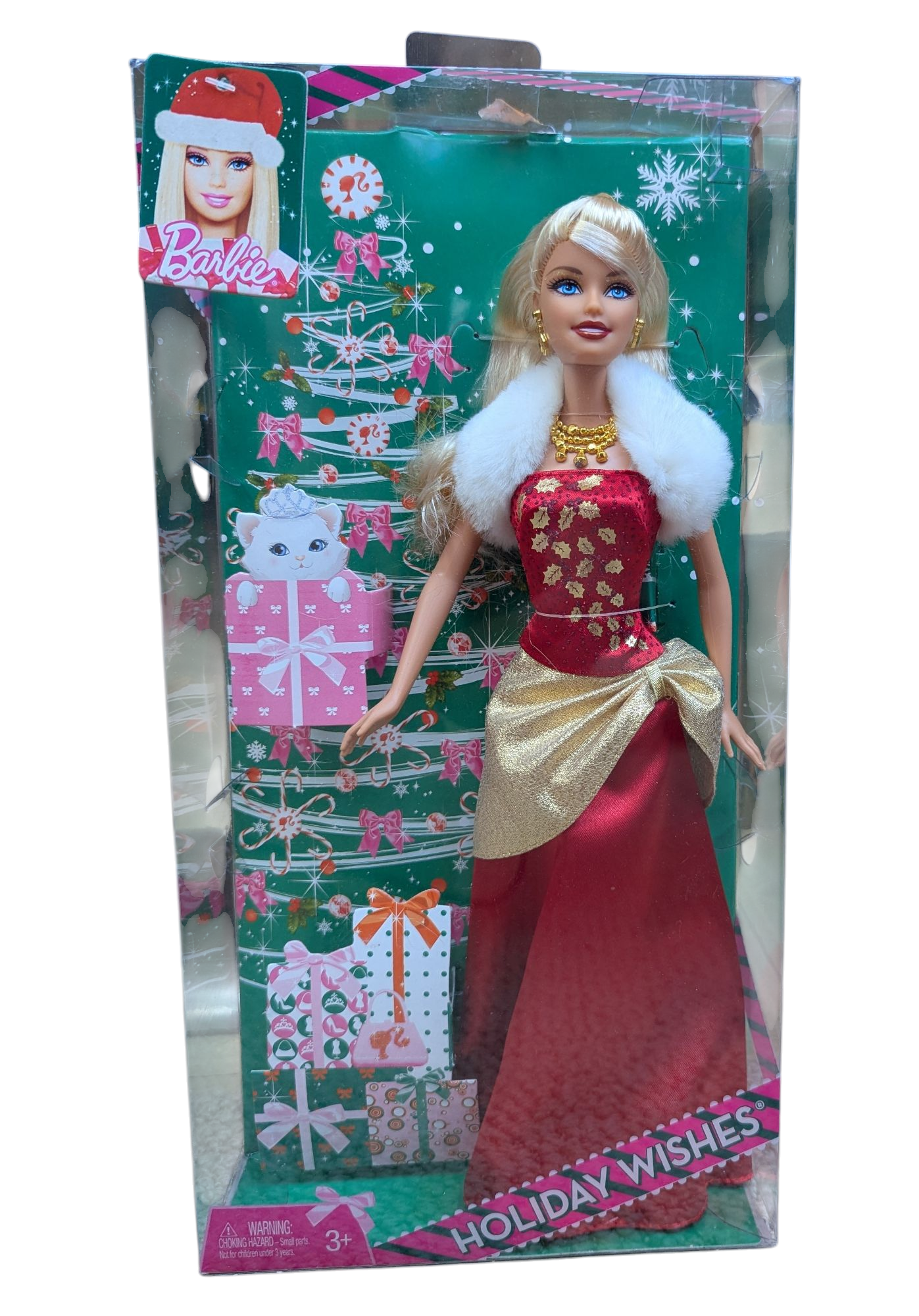 2009 Mattel Barbie Holiday Wishes Doll R6589