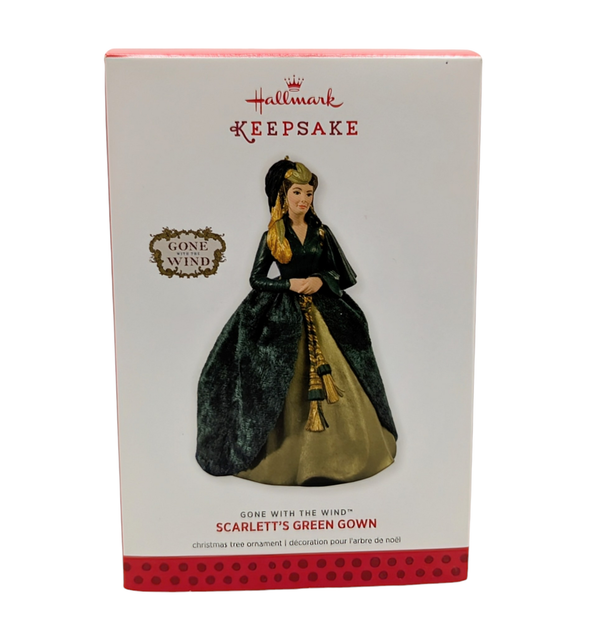 Hallmark Keepsake Gone With The Wind Scarlett's Green Gown Ornament