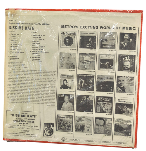 1965 Metro M-525 Various Artists Kiss Me Kate Vinyl Record LP Album image 2