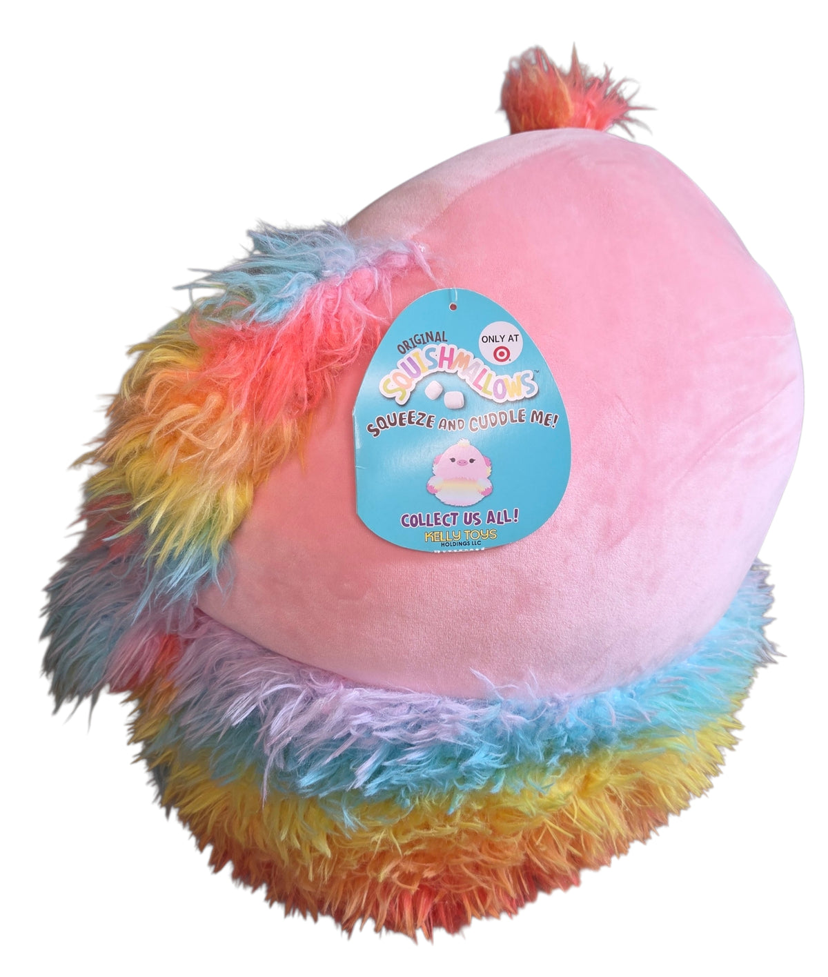 Squishmallows Elda the Ostrich Emu Peacock Fuzzy Target Exclusive 16-Inch Plush image 3