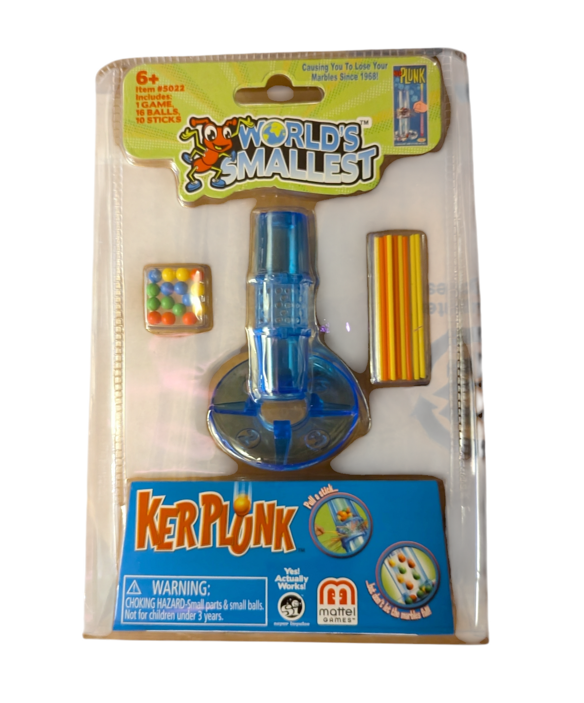 2020 Super Impulse World's Smallest Kerplunk Game Miniature Edition