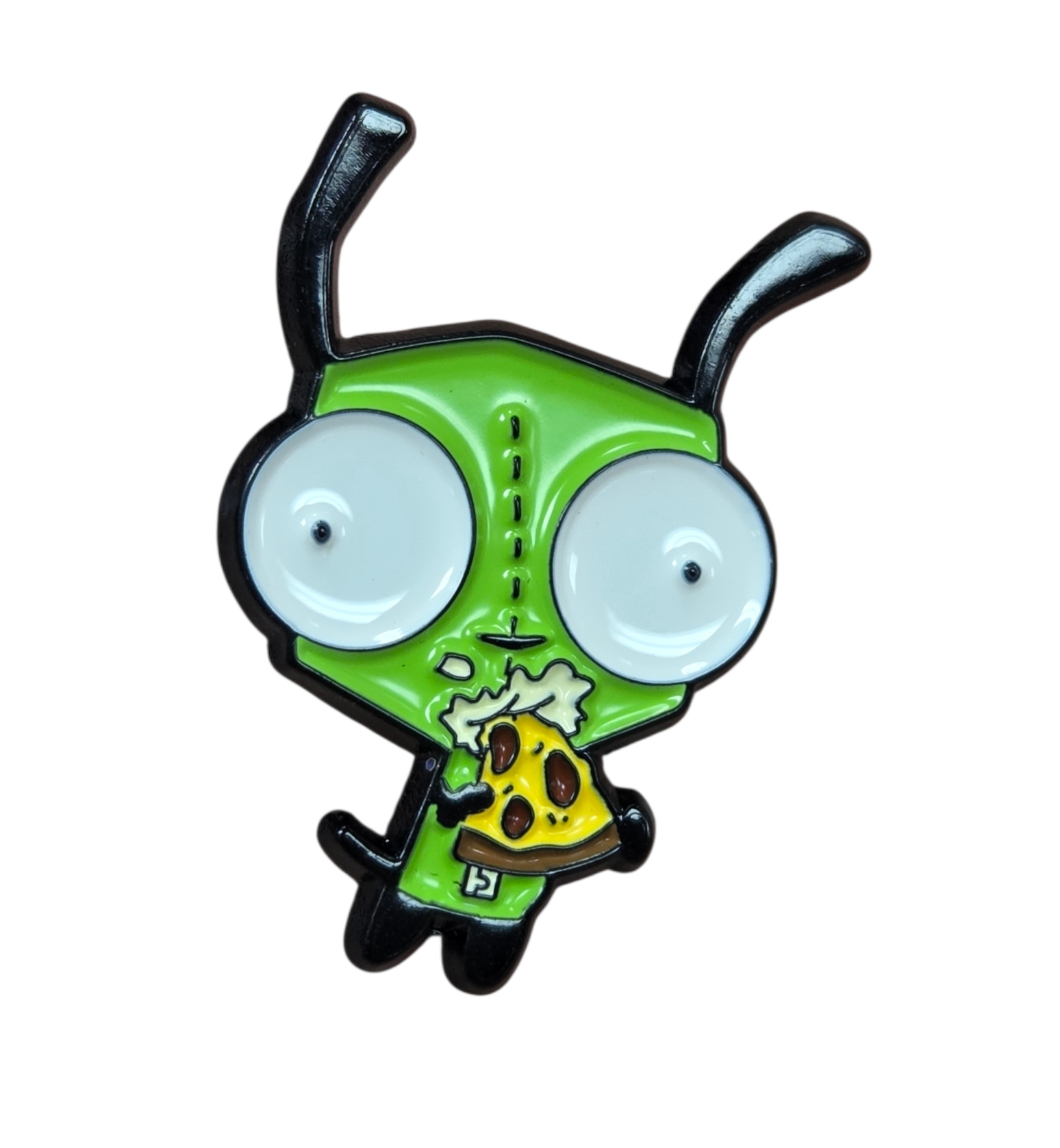 Nickelodeon Invader Zim Pizza Slurpin' Gir Enamel Pin
